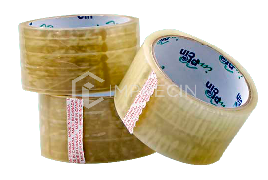 cinta de embalaje tradicional transparente